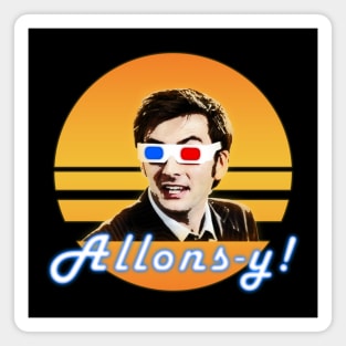 10th Doctor - Allons-y! Magnet